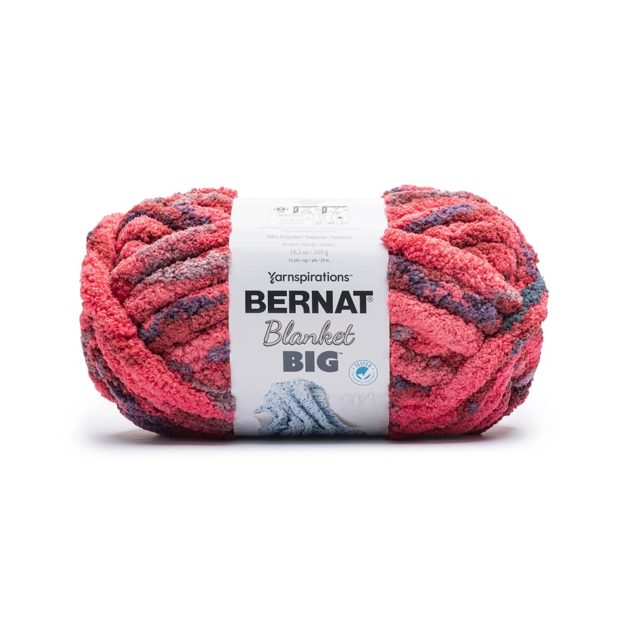 Bernat Blanket Big Yarn Color Purple Splash Michaels bernat-blanket-big-yarn-color-purple-splash-michaels